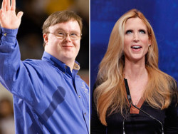 cyberbullier:   After Ann Coulter referred to President Obama as a “retard” in a tweet during Monday night’s presidential debate, Special Olympics athlete and global messenger John Franklin Stephens penned her this open letter:  Dear Ann Coulter,