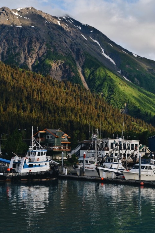 Evening in Seward, Alaska