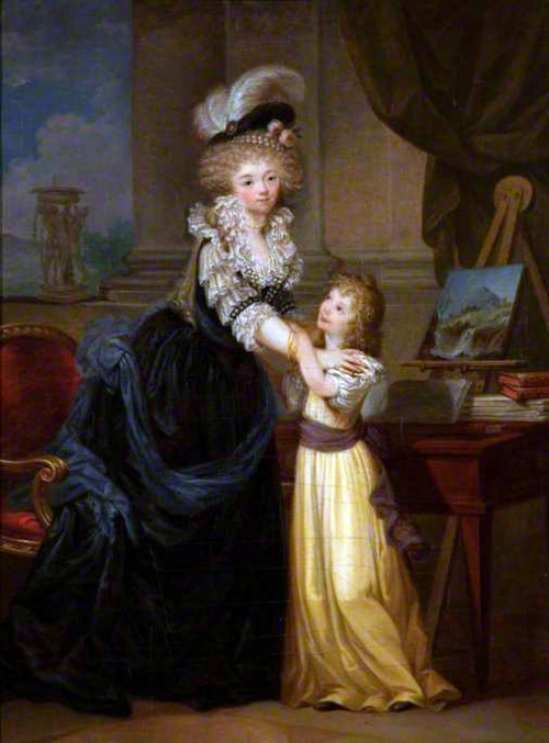 Marguerite GerardA Young Lady and a Little Girl1785-90