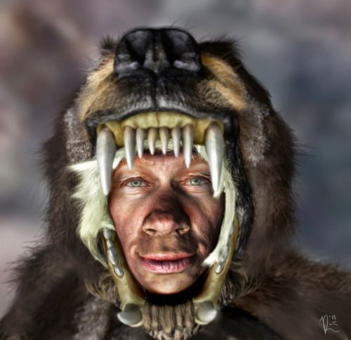 Neanderthal clothingThere is evidence that Neanderthals were as mentally advanced as Homo sapiens. T