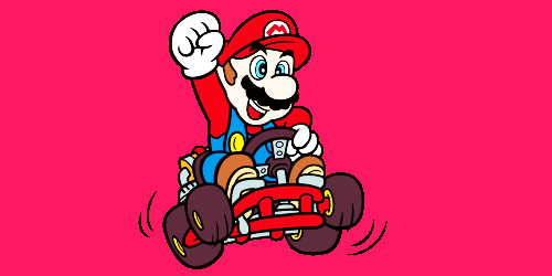 starlightsonic:Mario Kart, Mario LINE Stickers
