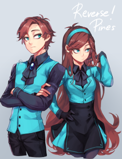 shourca:  To those who requested Reverse!Pines