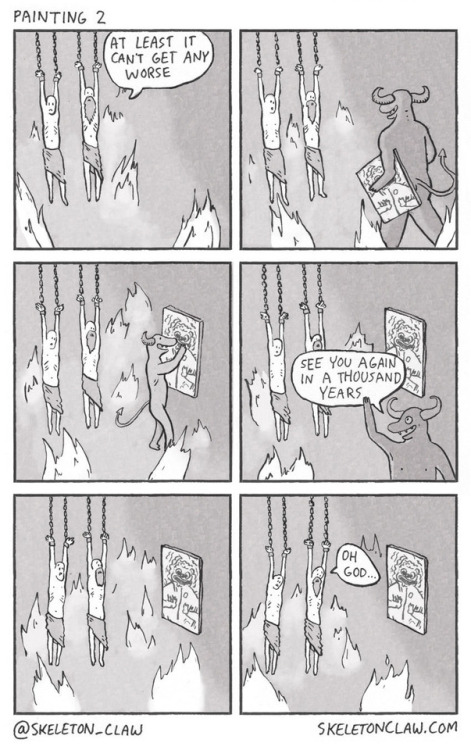 skeletonclaw:PAINTING 1 &amp; 2 - Patreon - Facebook - Twitter - Reddit - Webtoons - Instagram