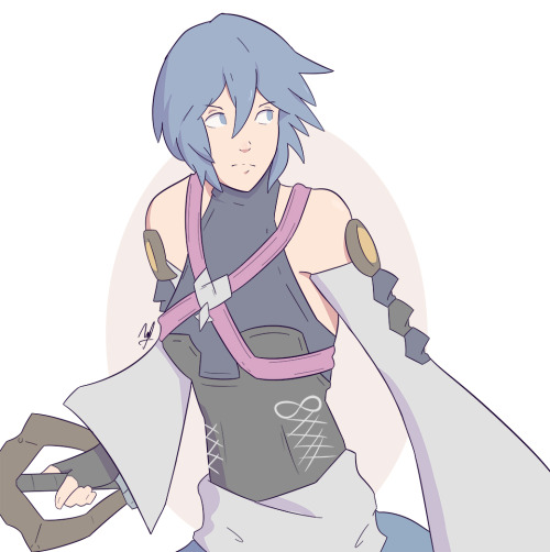 lezdraws:  Feeling art blocky rn but here’s a quick Aqua 