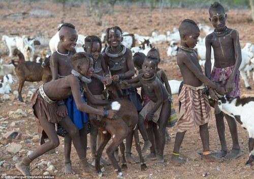 The Himba (singular: OmuHimba, Plural: OvaHimba) Are Indigenous Peoples With An Estimated Population
