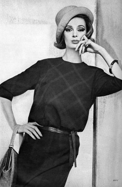 Myvintagevogue:  Happy Birthday Model Nena Von Schlebrügge Vogue August 15 1961,