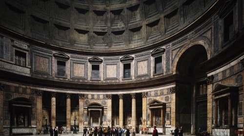 theimagerie:Pantheon, Rome, Thomas Struth, 1990.Chromogenic print179,2 x 233,7 cm
