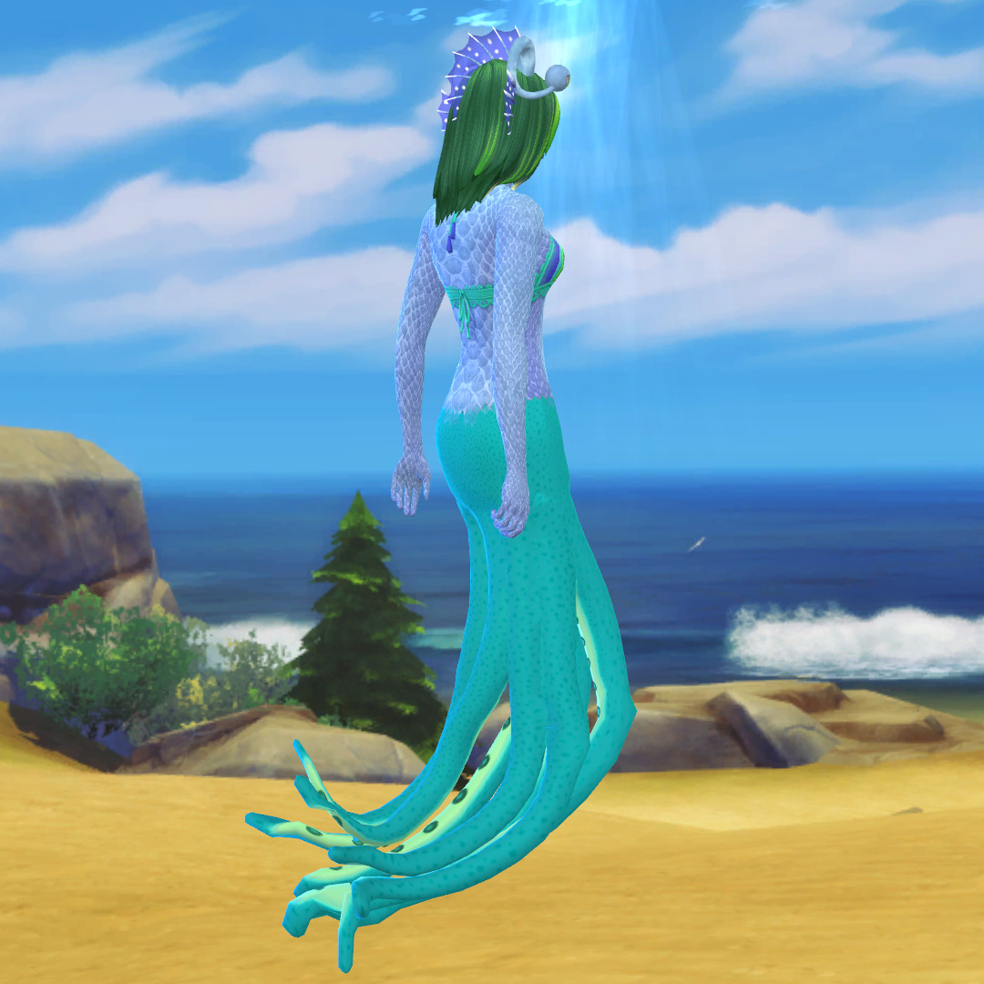 Sims 4 Mermaid Tails Island Living Cc Iwish Iwas 