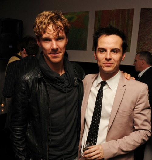 cumberbatchsource: Benedict Cumberbatch and Andrew Scott at various events 2010-2019