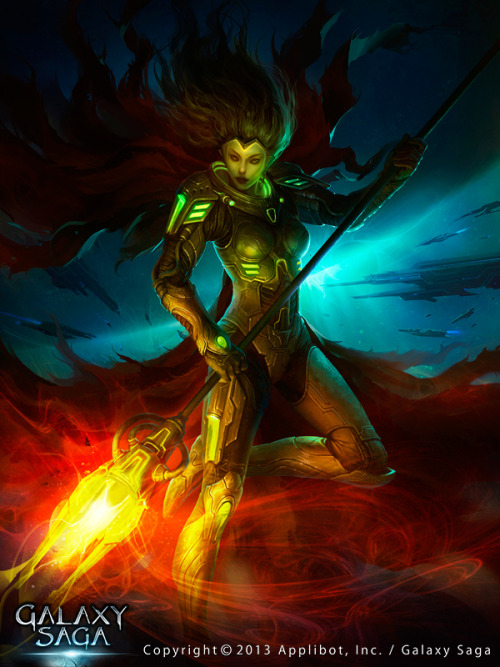 fantasy-scifi:  Galaxy sagaby Grafit-art