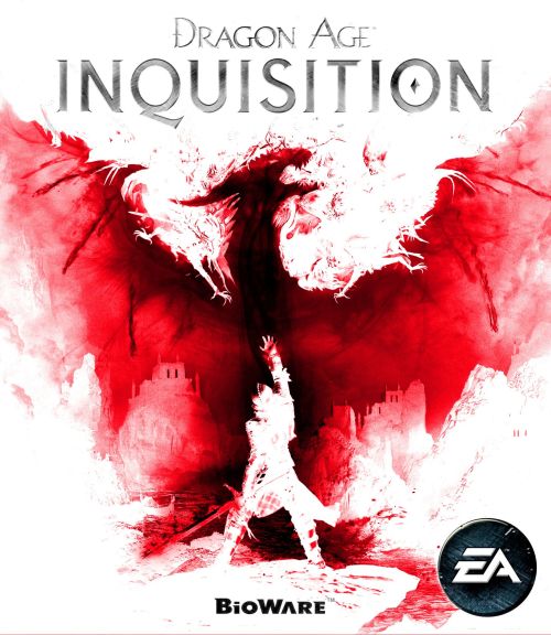 blackaddersplays:  Quite neat box cover for Dragon Age: Inquisition, the negative looks pretty good, too. :-) Via BioWare’s retweet 