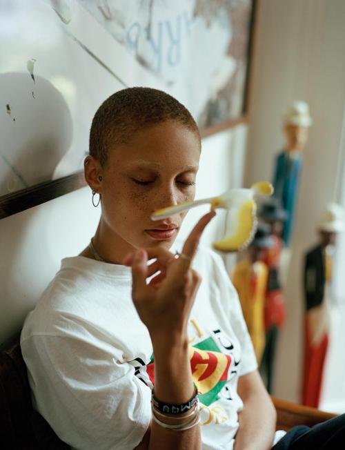 shadesofblackness:Adwoa Aboah for i-D MagazineMy favourite person