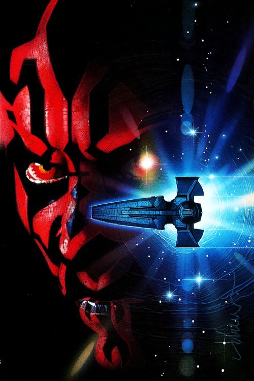 Star Wars: Darth Maul (2000) ― cover gallery by Drew Struzan