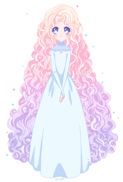 mivisdrawings: The pastel dream princess! (ノﾟ∀ﾟ)ノ⌒･*:.｡.