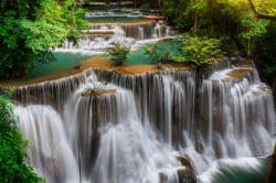 woodendreams:  Huai Mae Kamin Waterfall,