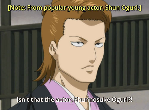 undonesam:he is here to take over gintoki’s role. how ironic.OMG XDDD