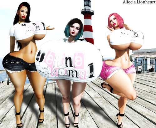 alilionheart:  the define normal group Gala, Lola and I  Lola belongs to http://supertito.deviantart.com/ Gala belongs to http://carmessi.deviantart.com/  that’s a pretty hot group =)!!