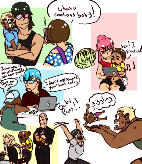 ludwigplayingthetrombone: the hottest squad of babysitters around