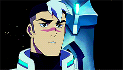 voltrongifs:shiro (requested by anonymous)the black lion is the decisive head of voltron. it will ta