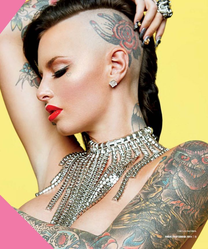 CHRISTY MACK (USA) - Photos for INKED MAG Photos by Christian Saint .[FranÃ§ais]