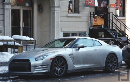 carsartandarchitecture:  Nissan GTR with big ass wing Felix Legault Photography 