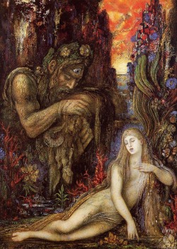 silenceformysoul:Gustave Moreau - Galatée