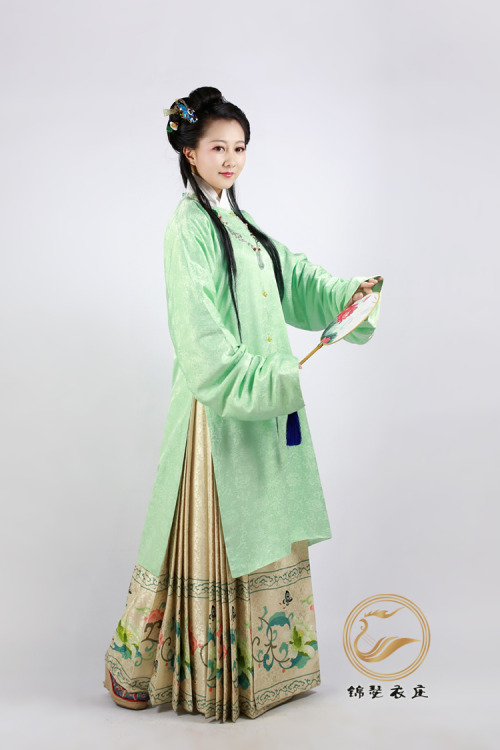 mingsonjia:锦瑟衣庄汉服定制 Jinse Yizhuang (Taobao: zhongelina) Hanfu Tailor Fashion trend: Ming Dynasty (1,