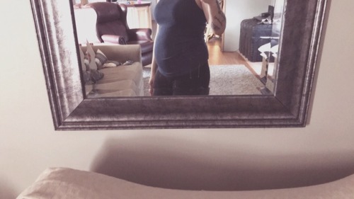 I’m four and a half months pregnant.