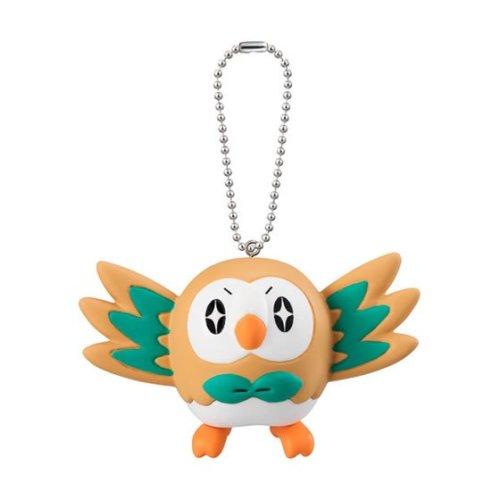 Porn photo corsolanite:   Rowlet Gachapon keychain figurines