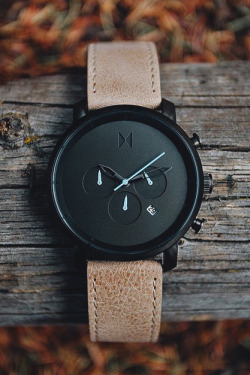 captvinvanity:   MVMT Chrono Gunmetal/ Sandstone