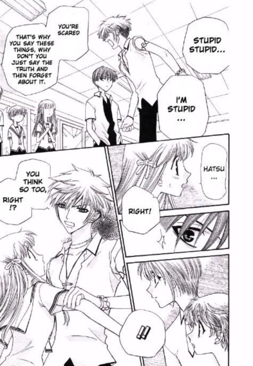 I love protective kyo whenever tohru gets involved