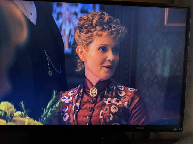 Image of Cynthia Nixon in The Gilded Age's finale