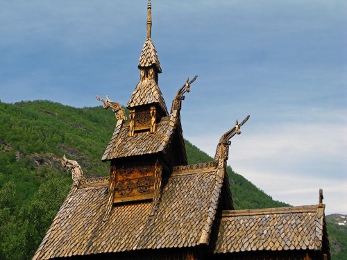 XXX sinemora:  Borgund Stave Church Located in photo