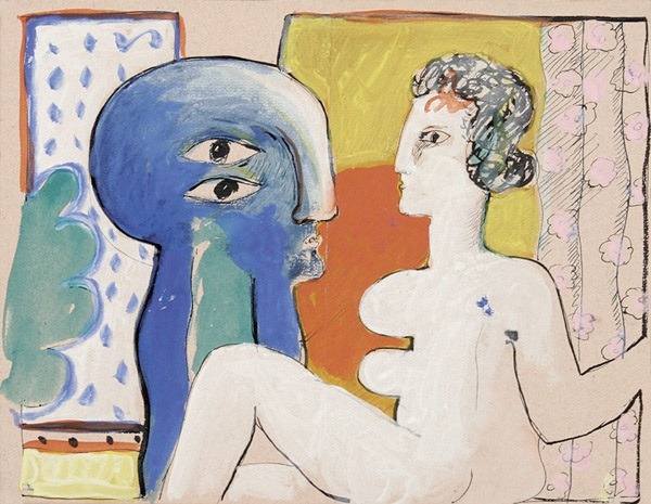 primary-yellow:  HORST ANTESWILLIAM SHAKESPEARE - SECHZEHN SONETTE, 1964 
