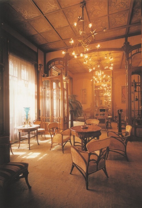 setdeco:VICTOR HORTA, Art Nouveau Hotel Solvay, Brussels, Belgium, 1898-1900