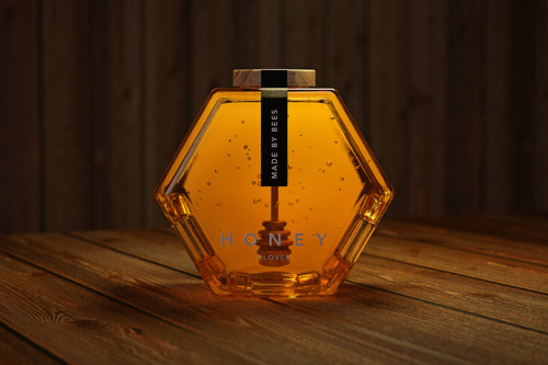 myampgoesto11:Honey packaging design concept by Arbuzov Maksim
