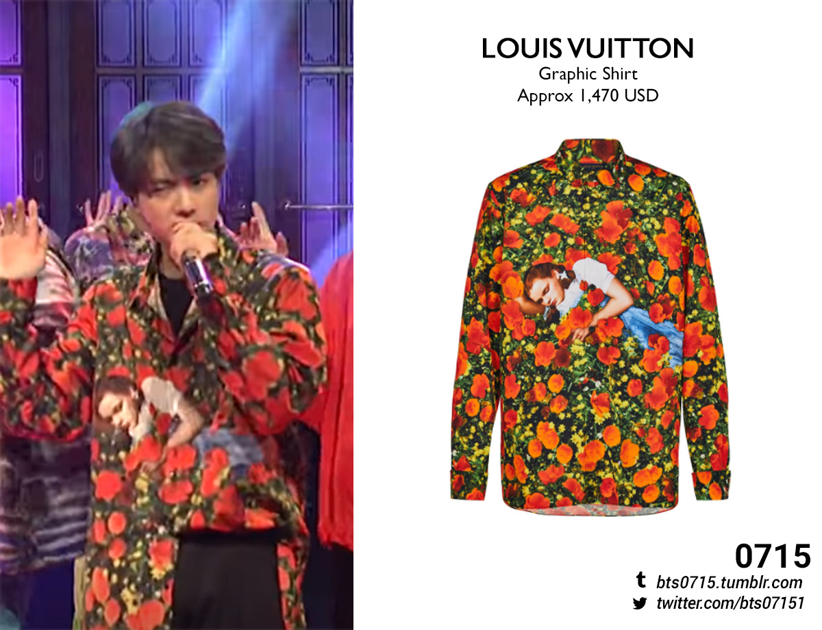 BTS' Jin's colourful Louis Vuitton shirt calls your attention; he has a  name for it too – know here