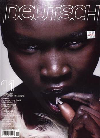 omahyramotafanclub:  alek wek for deutsch magazine 