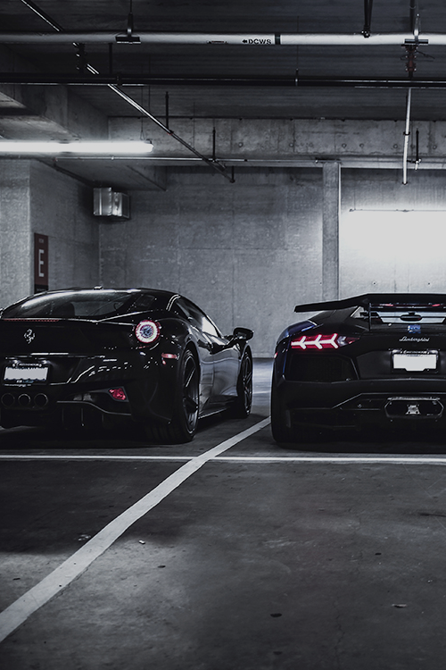 zxxxxvxvsvv:  Aventador & 458 | via 
