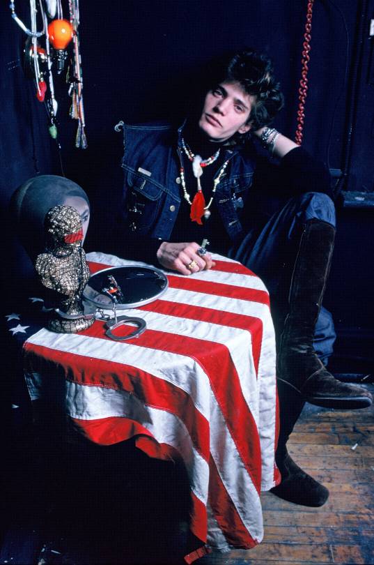 Robert Mapplethorpe Wearing A Selection Of His Jewelry, New York, 1971.