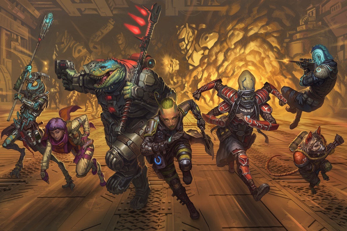 Pathfinder Art — Starfinder available 8/17 Illustration by...