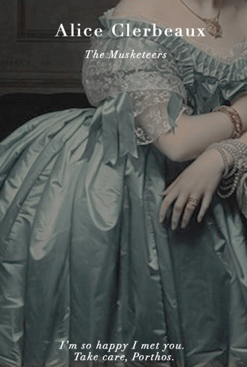 calliophies:The Musketters → Ladies
