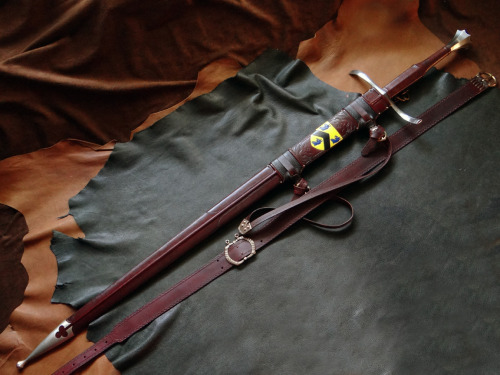 dbkcustomscabbards: A recently completed scabbard commission for the Albion Earl