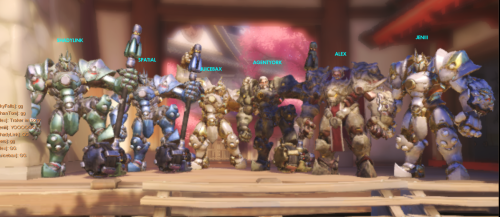 cabooseachievables:If you’ve ever wanted to know what a 6v6 Reinhardt game looked like: it’s absolut