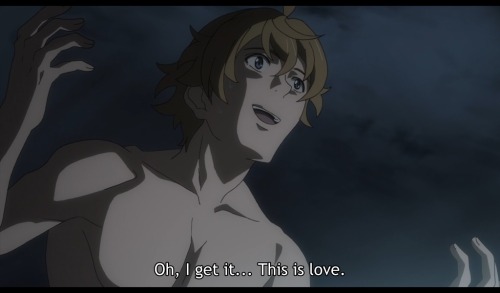 Scenes from the twist in the Samurai Flamenco impressive finale in which our one true hero Goto-san 