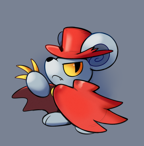 (Ko-fi doodle) Daroach from Kirby: Squeak Squad, for Kira!You can get a drawing too, for just $12! C