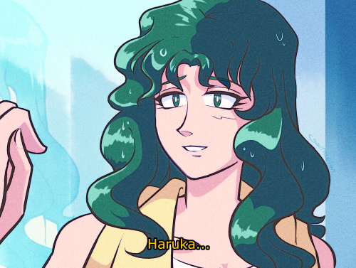 sarraceniarts:“You Fool! How can you draw Tenoh Haruka without Michiru?! Do not separate them!!” (&l