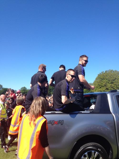 All Blacks Parade in Christchurch