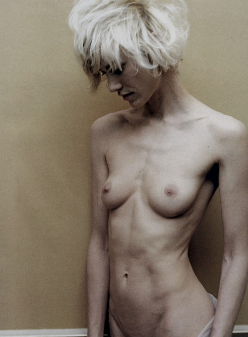 thefashiondontlivewithoutvogue: Delfine Bafort in “Girl in a Chemise” for Dazed & Confused May 2010. Photographed by Mel Bles & styled by Karen Langley. 