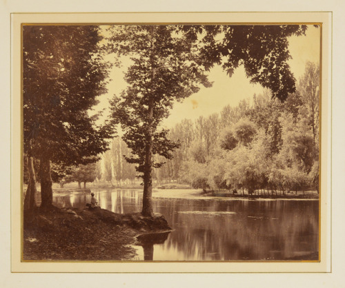 Samuel Bourne View on the Dal Canal, Srinagar, Kashmir, 1864